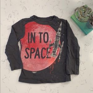 J. Crew Boys Long Sleeve Glow-in-the-Dark Shirt